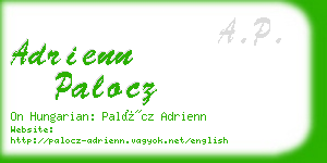 adrienn palocz business card